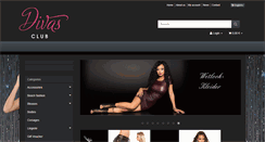 Desktop Screenshot of divas-club.de